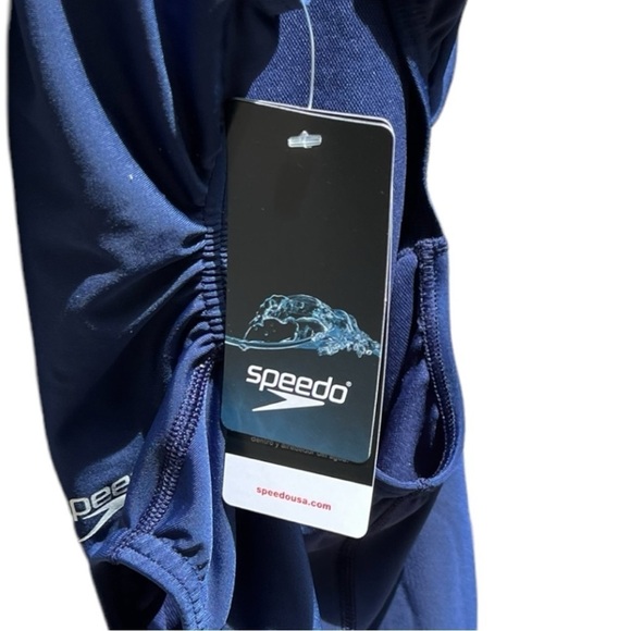 🌻NEW Speedo Competitive Blue1-Piece ProLT Super Pro Swimsuit Women Size 10/36 - Picture 10 of 11